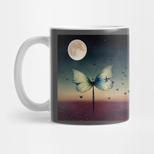 Butterfly Moon Mug